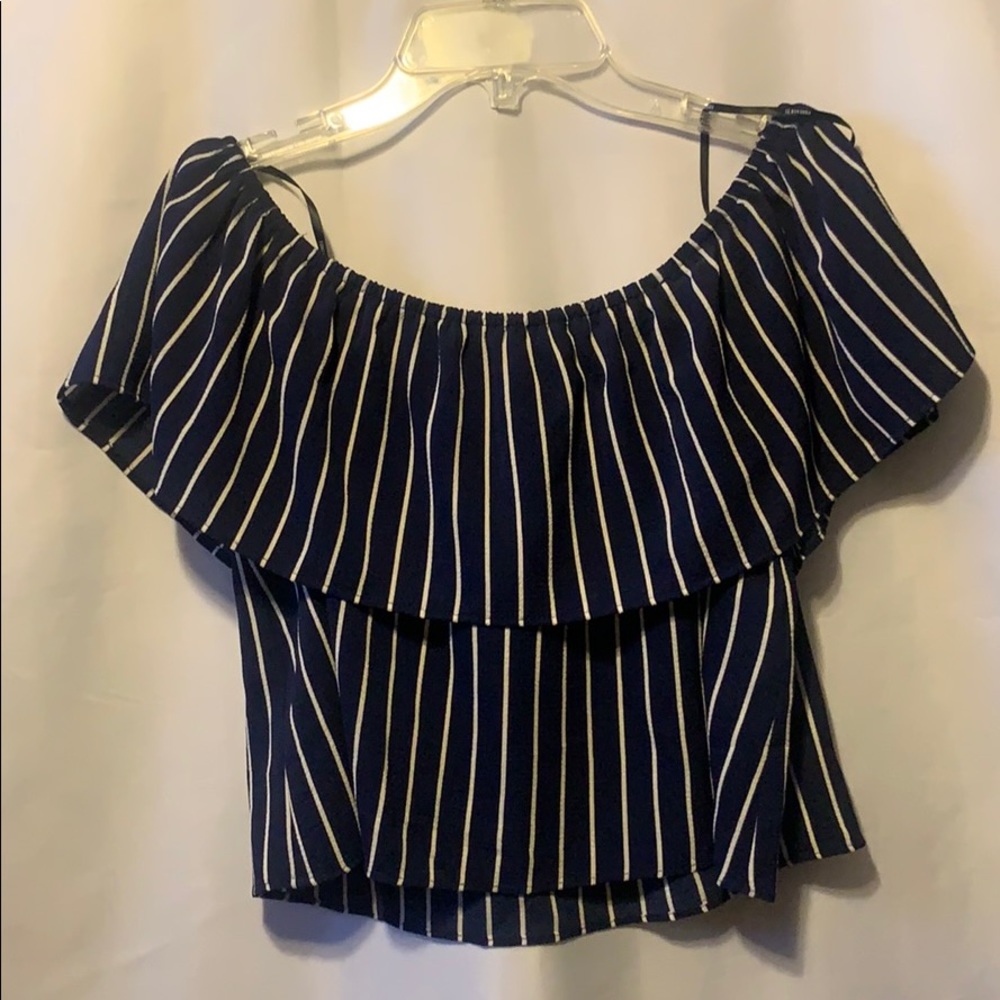 Blouse crop top